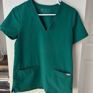 Figs "Casma" 3 pocket Scrub top Size XS